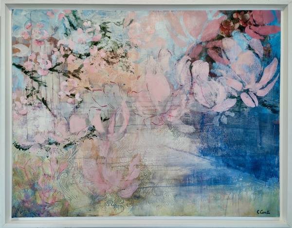 - Mixed Media on Acrylic, Painting by Colleen Conti, measuring 90 x 116 cm (H x W) framed at 97 x 125 cm £2000